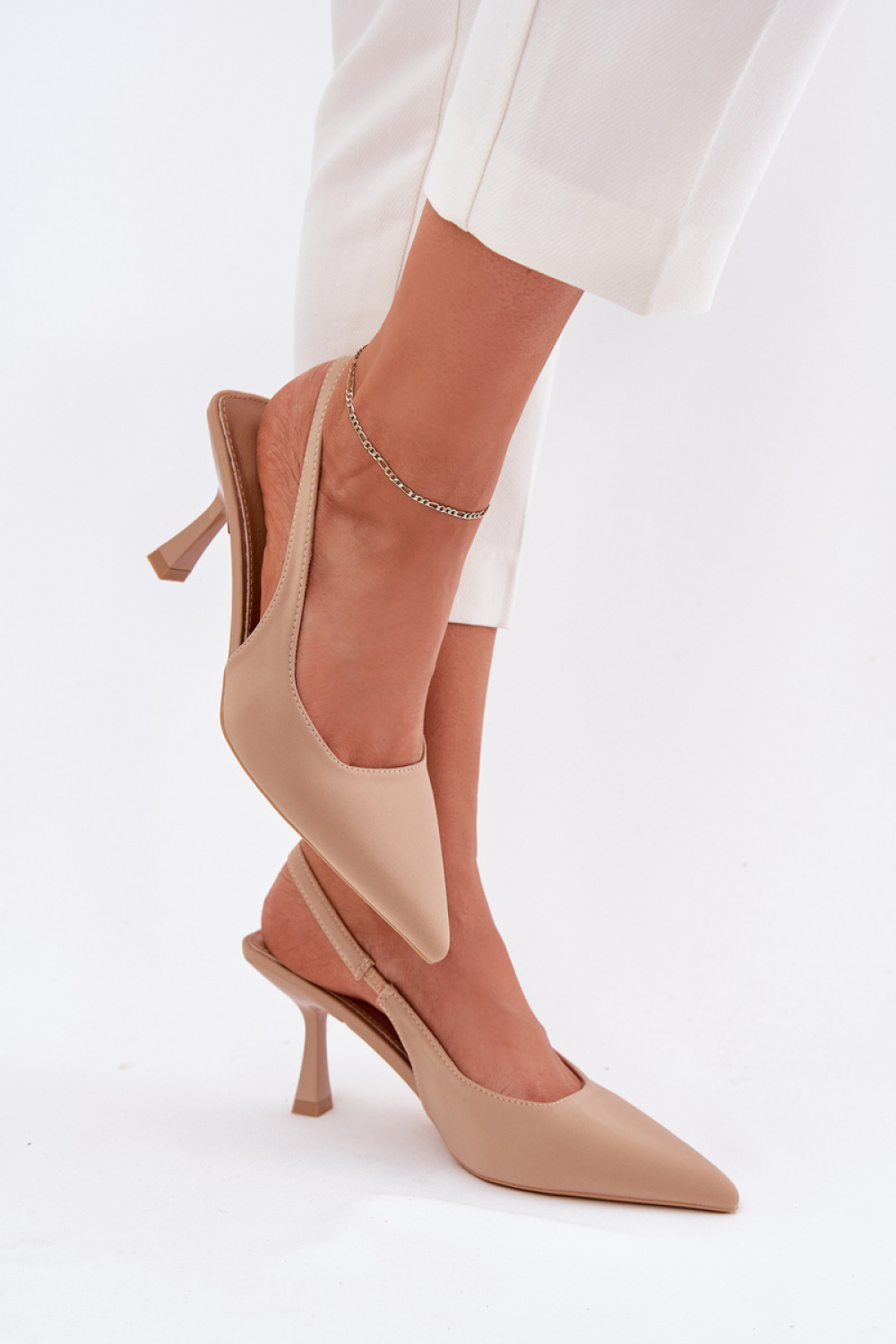 sandalen op hak model 214992 Step in style