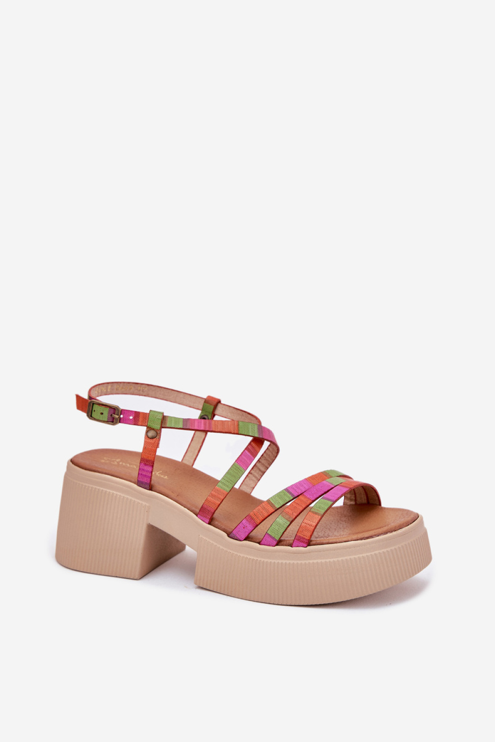 sandalen op hak model 215023 Step in style - Afbeelding 2