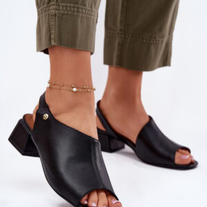sandalen op hak model 215343 Step in style