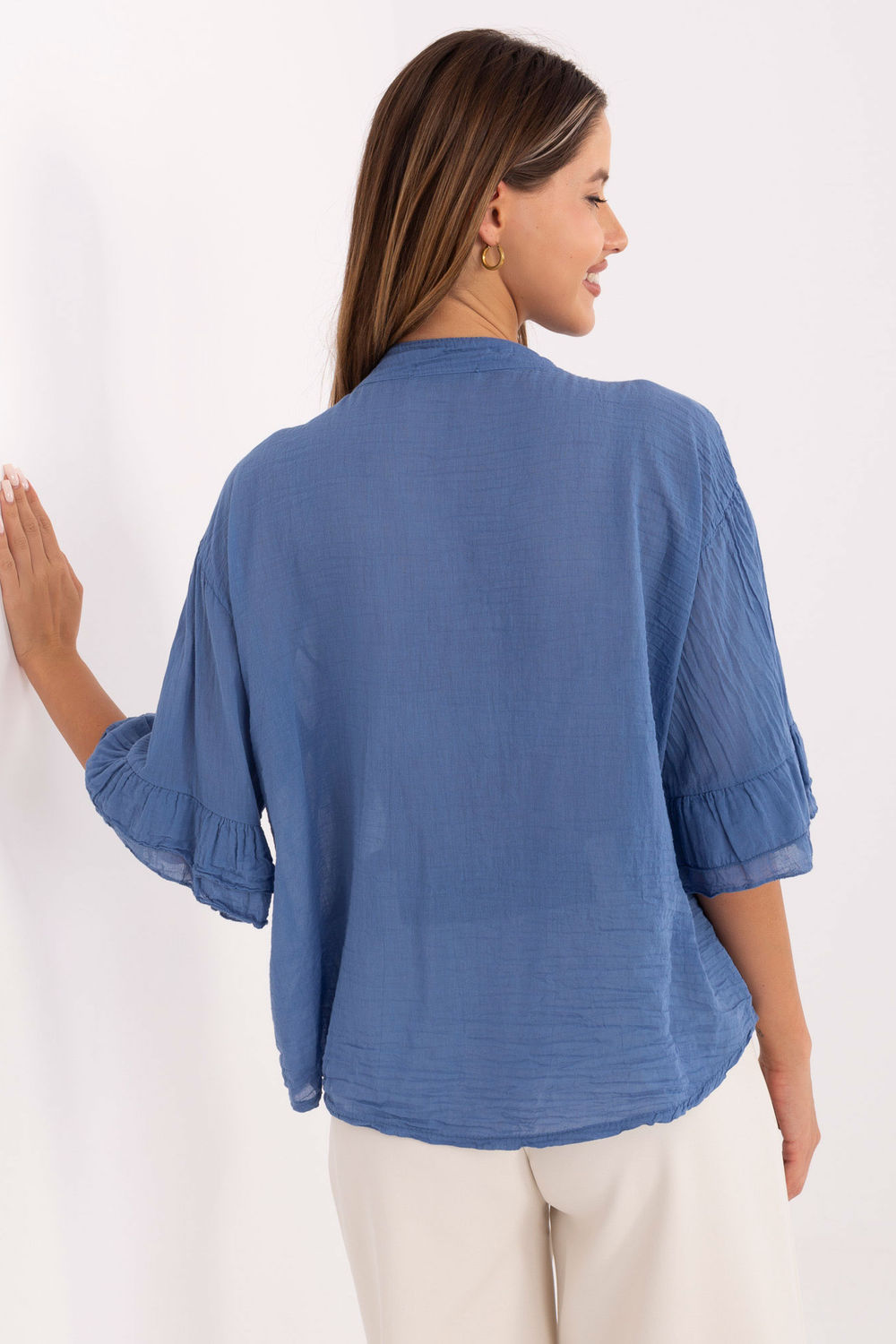 Damesoverhemd model 215810 Italy Moda - Afbeelding 3