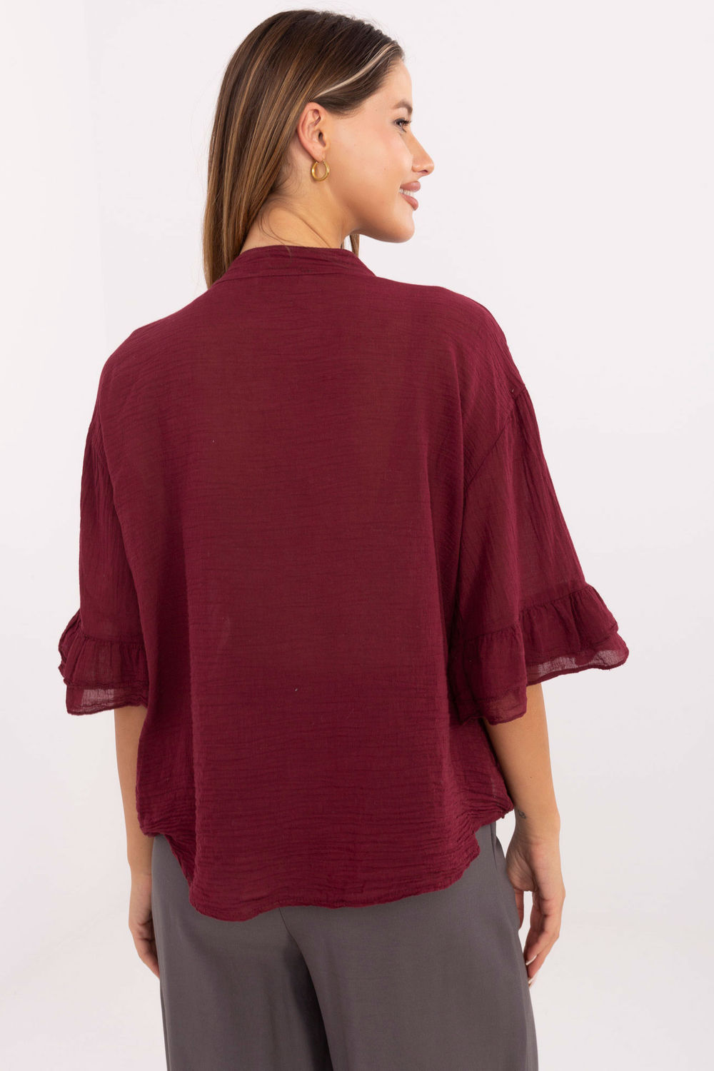 Damesoverhemd model 215811 Italy Moda - Afbeelding 3