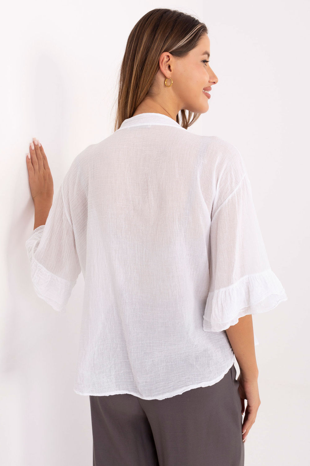 Damesoverhemd model 215812 Italy Moda - Afbeelding 3