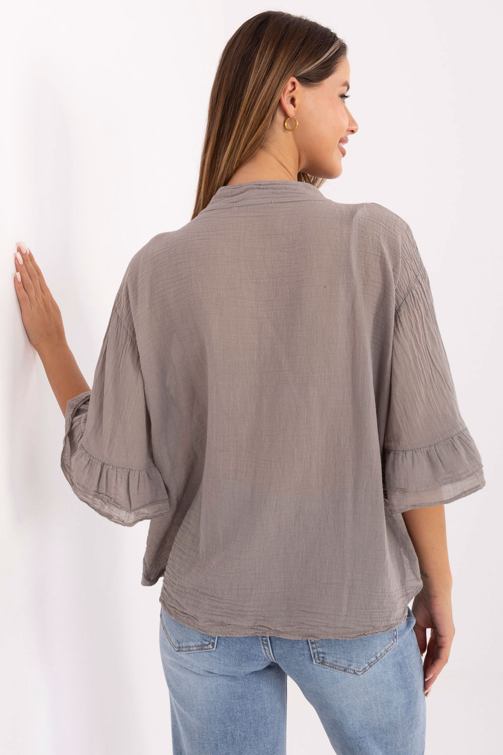 Damesoverhemd model 215813 Italy Moda - Afbeelding 3