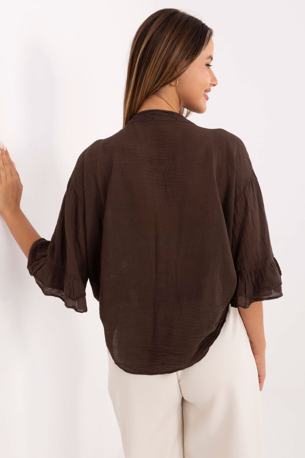 Damesoverhemd model 215814 Italy Moda - Afbeelding 3