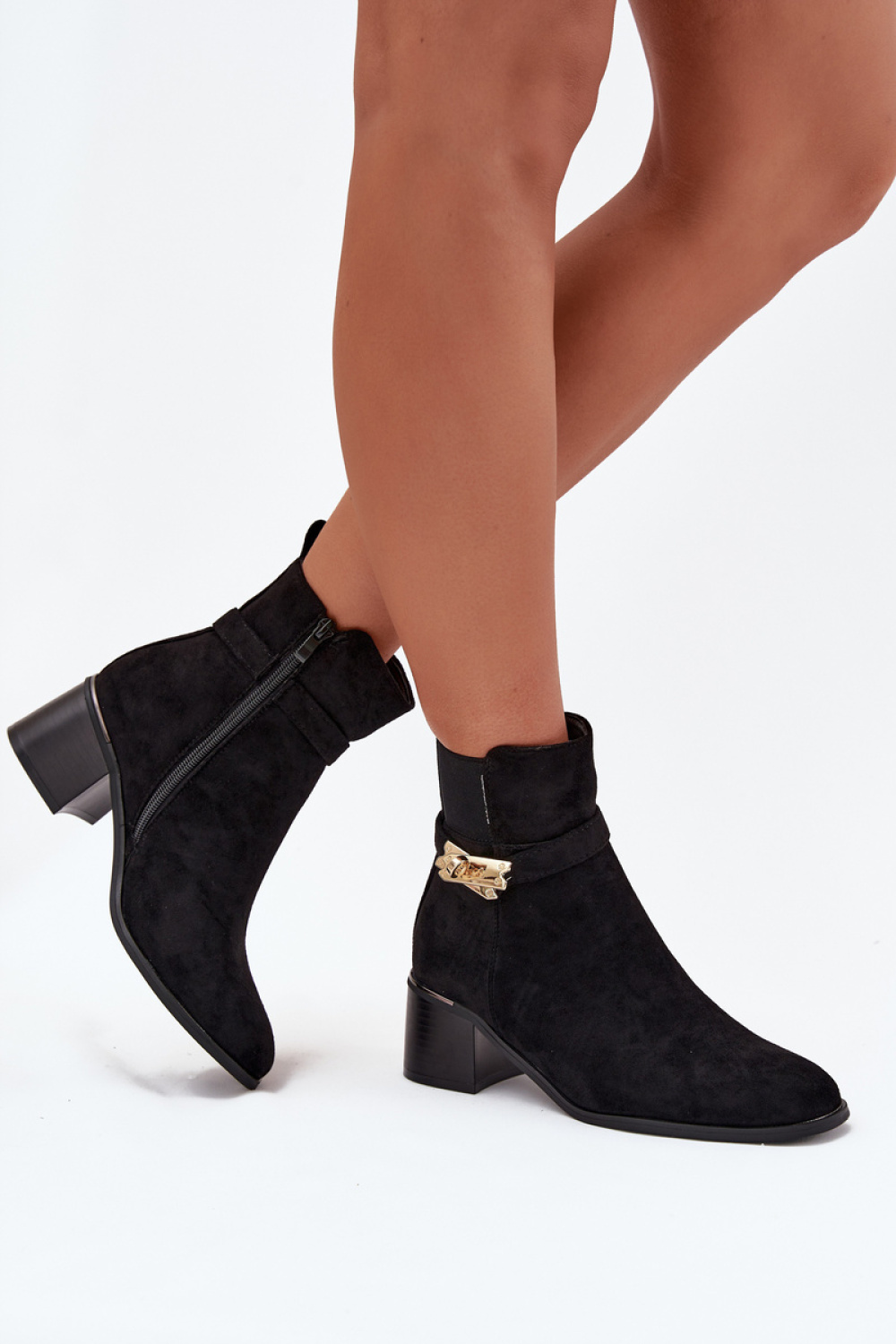 Laarsjes met hoge hak model 216650 Step in style