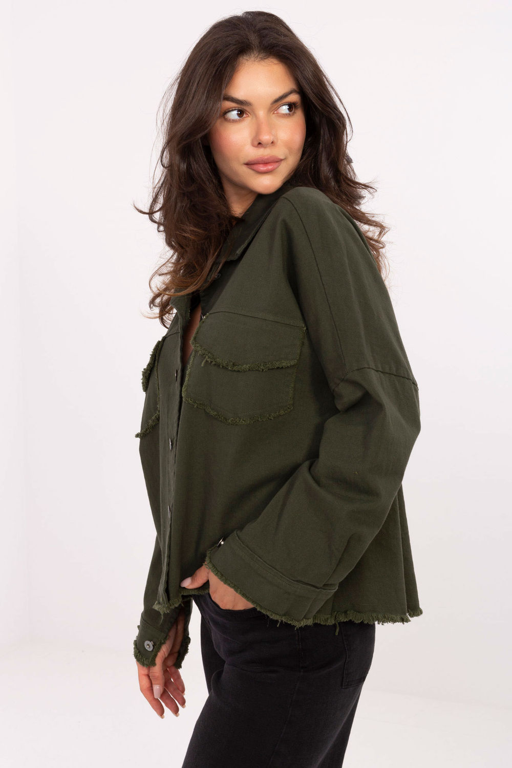 Overhemd met lange mouwen model 216734 Rue Paris - Afbeelding 2