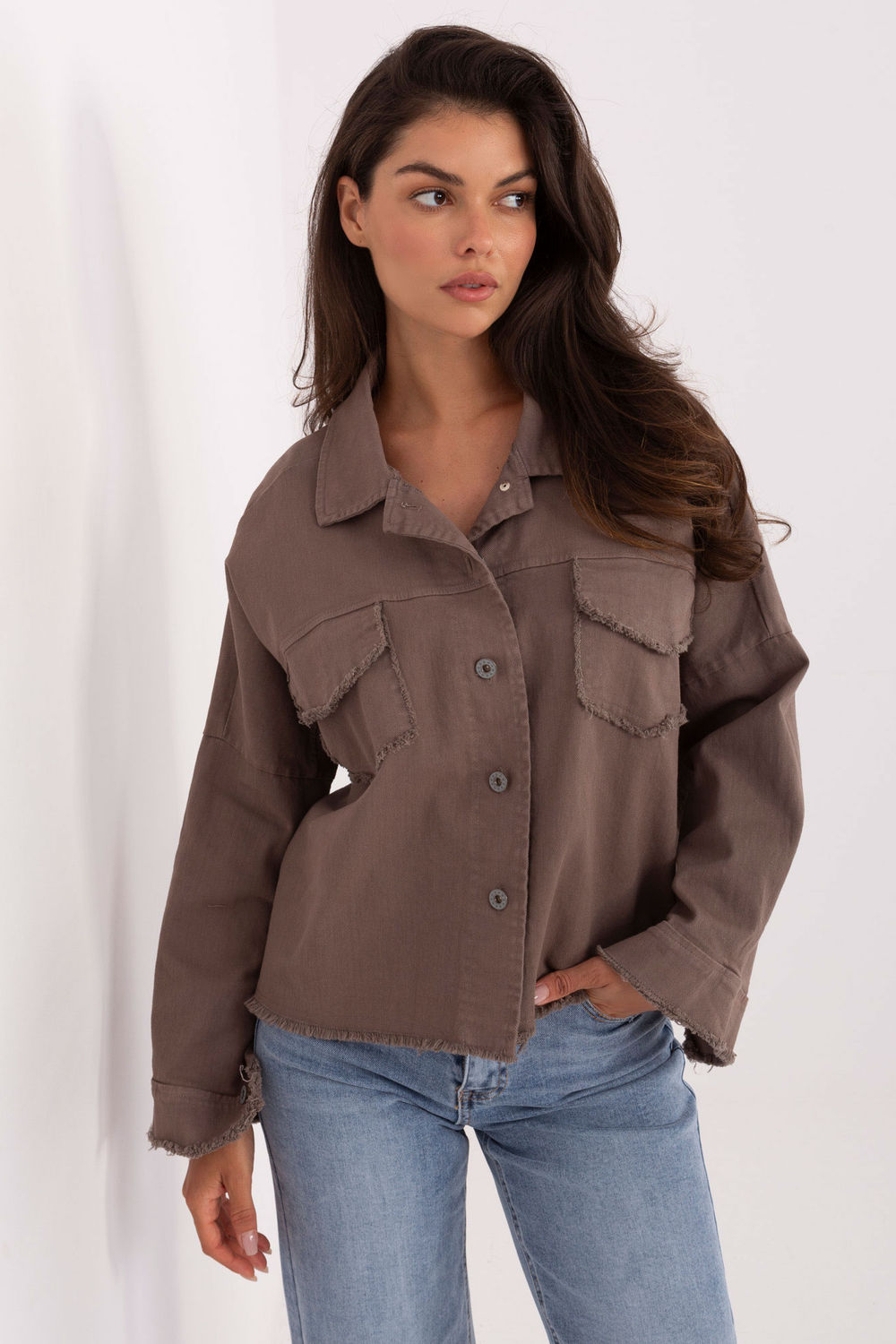 Overhemd met lange mouwen model 216739 Rue Paris