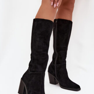 Laarzen met hoge hakken model 216797 Step in style