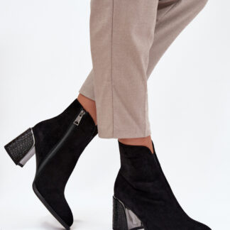 Laarsjes met hoge hak model 216831 Step in style