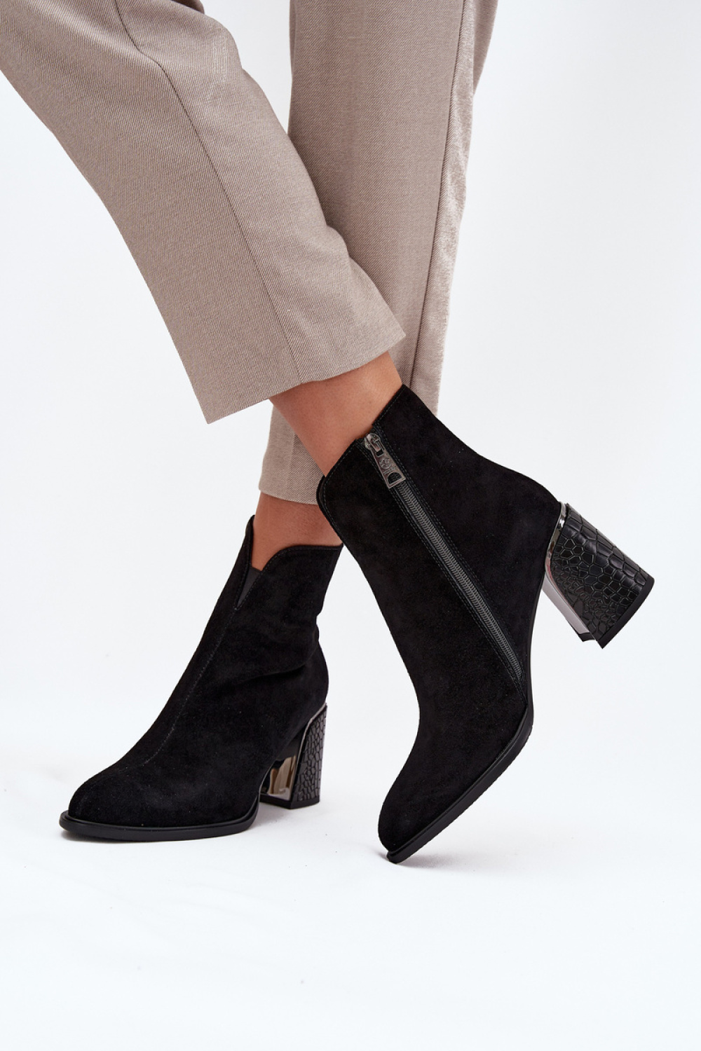 Laarsjes met hoge hak model 216831 Step in style - Afbeelding 3