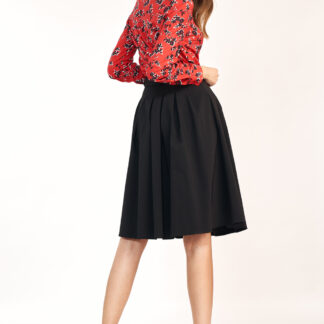 Slim fit black sports dress