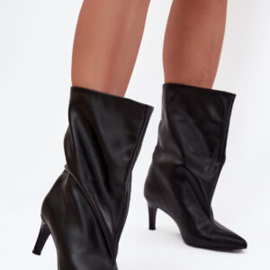 Laarsjes met hoge hak model 216964 Step in style