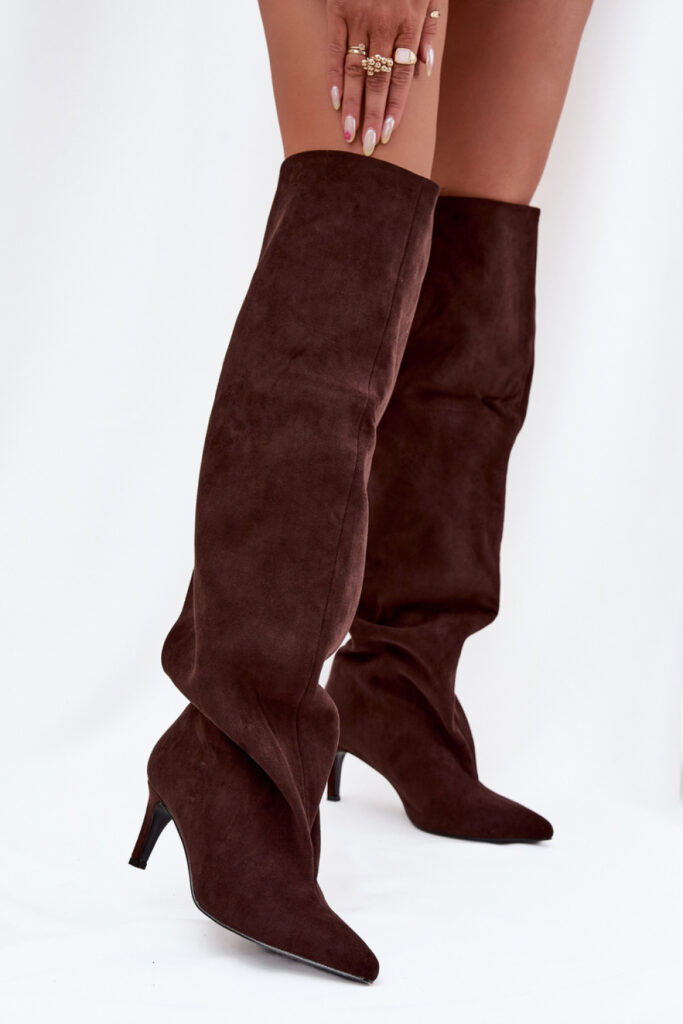 Laarzen met hoge hakken model 216996 Step in style