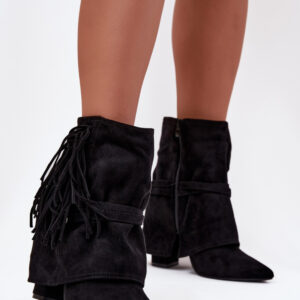 Laarsjes met hoge hak model 217179 Step in style