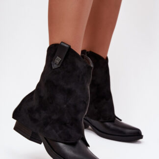 Laarsjes met hoge hak model 217192 Step in style