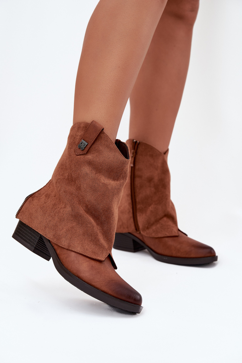Laarsjes met hoge hak model 217193 Step in style