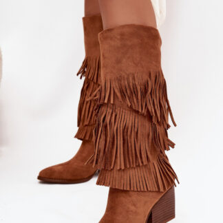 Laarzen met hoge hakken model 217823 Step in style