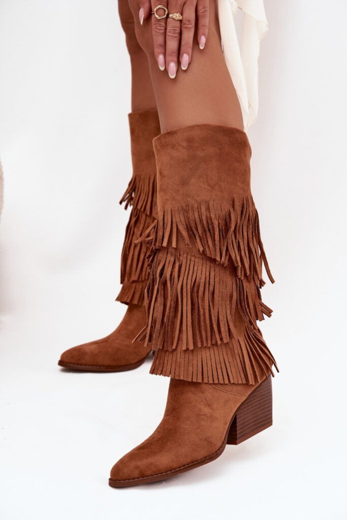 Laarzen met hoge hakken model 217823 Step in style