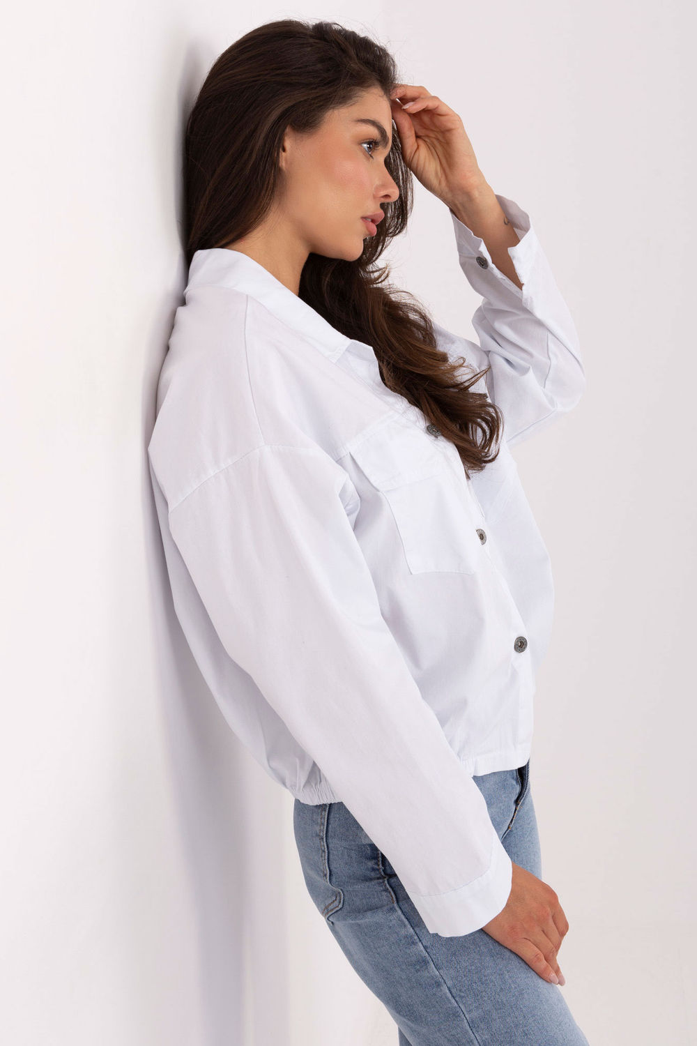 Overhemd met lange mouwen model 217885 Rue Paris - Afbeelding 2