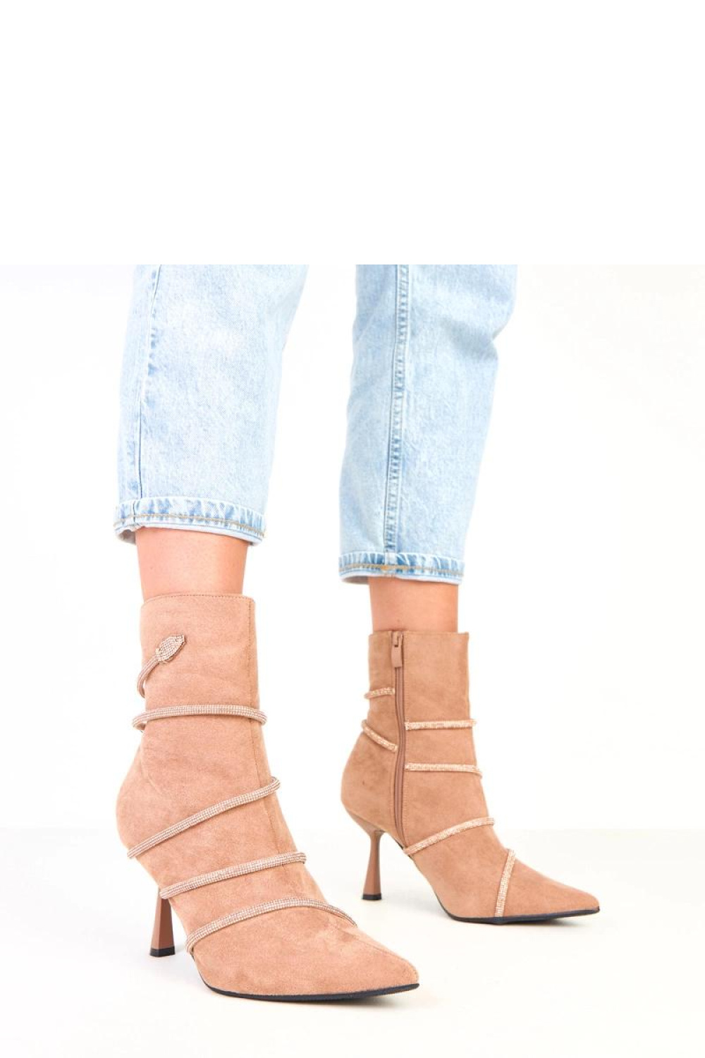 Laarsjes met hoge hak model 217923 Solea