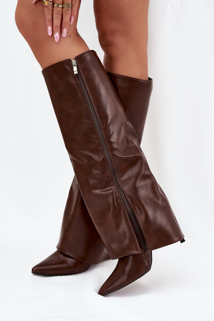 Laarzen met hoge hakken model 218093 Step in style