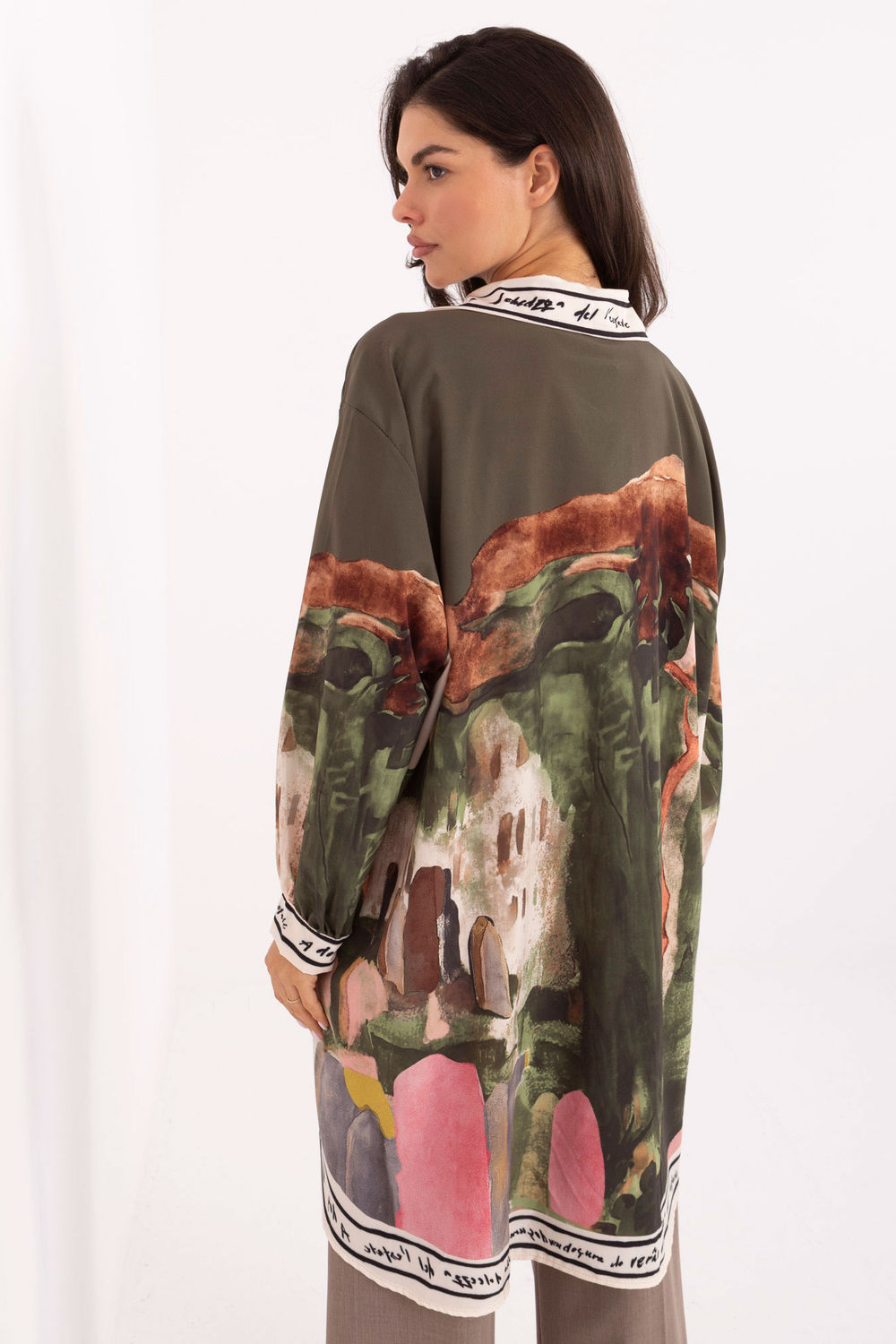 Overhemd met lange mouwen model 218394 Rue Paris - Afbeelding 3