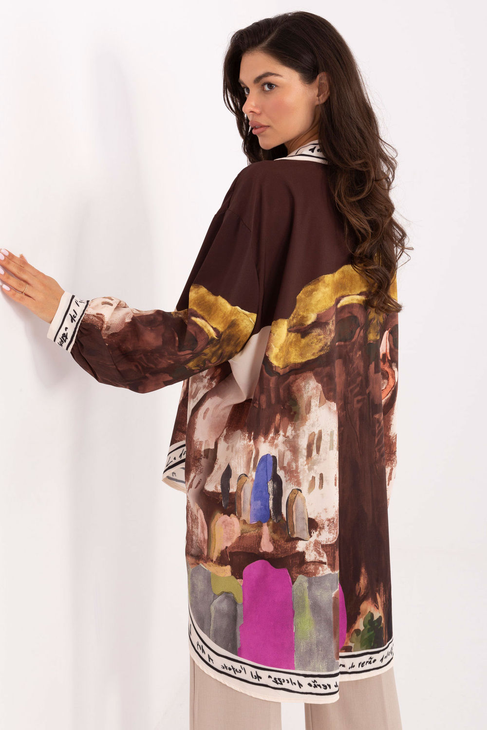 Overhemd met lange mouwen model 218396 Rue Paris - Afbeelding 3