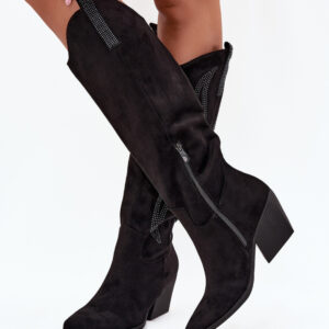 Laarzen met hoge hakken model 218491 Step in style