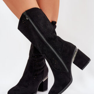 Opengewerkte laarzen model 218496 Step in style