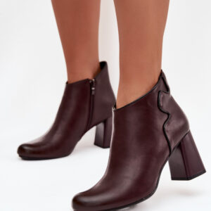 Laarsjes met hoge hak model 218707 Step in style