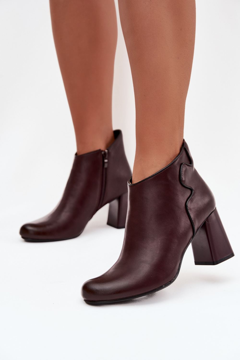 Laarsjes met hoge hak model 218707 Step in style