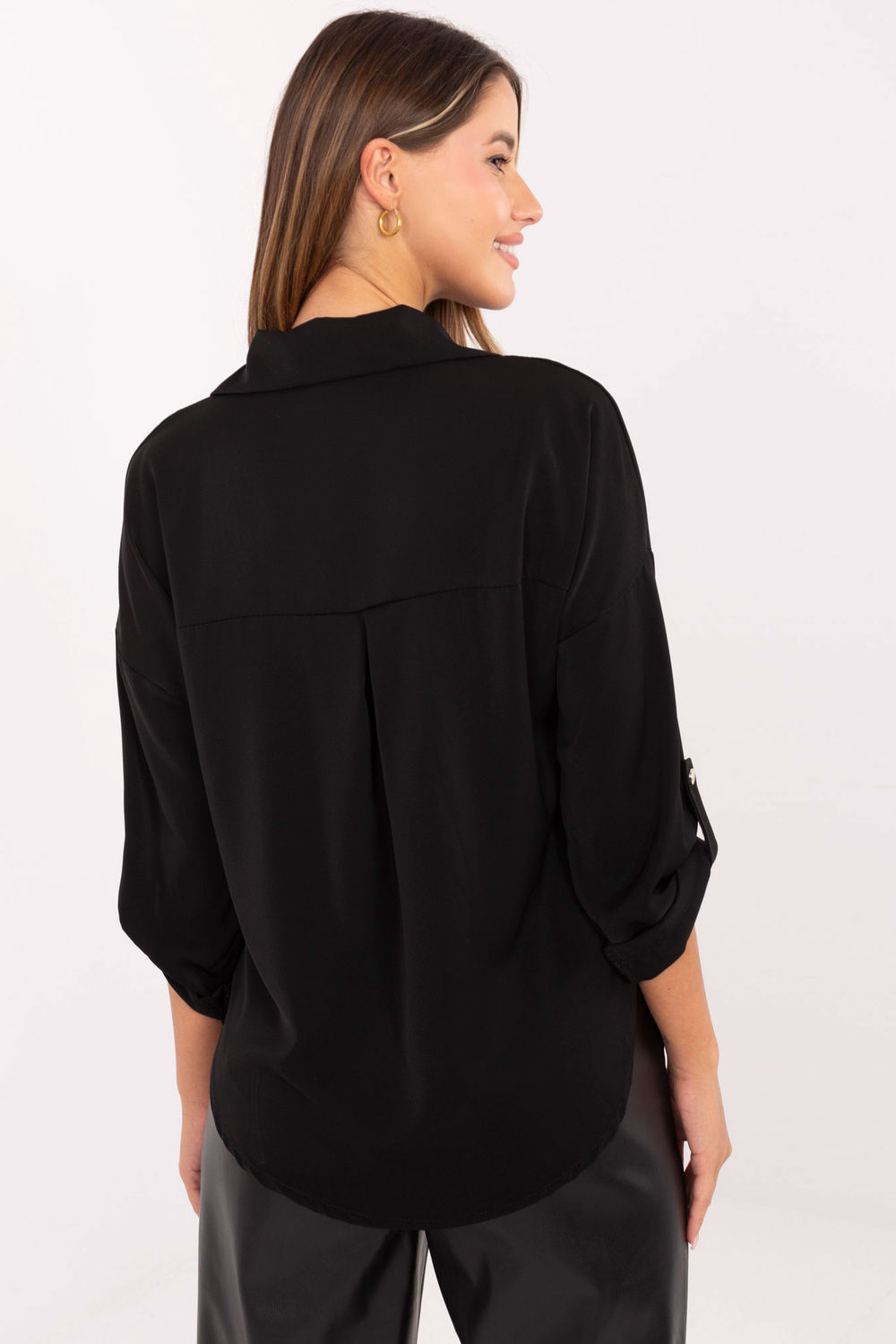 Overhemd met lange mouwen model 219051 Rue Paris - Afbeelding 3