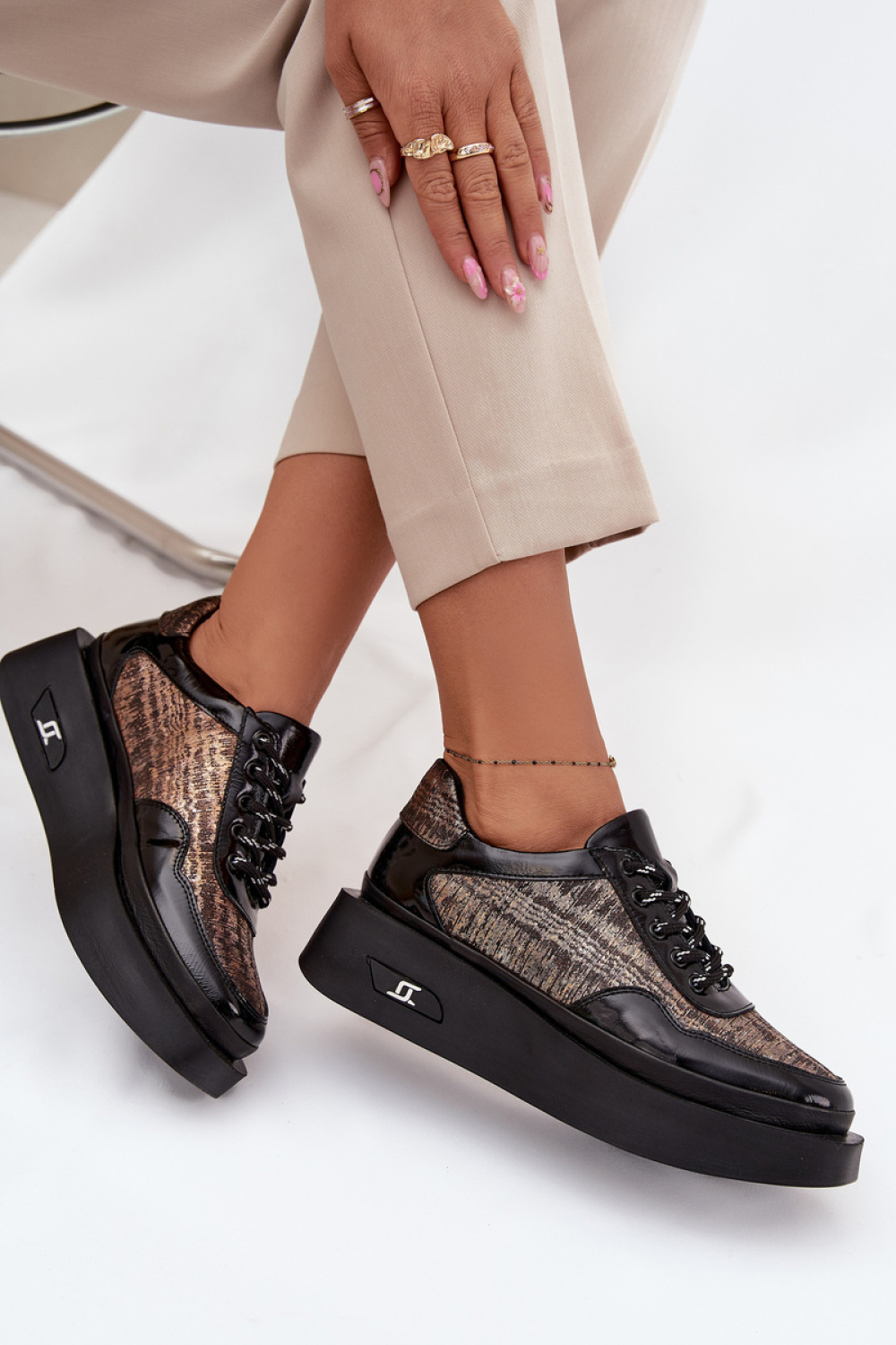 Platform schoenen model 219105 Step in style