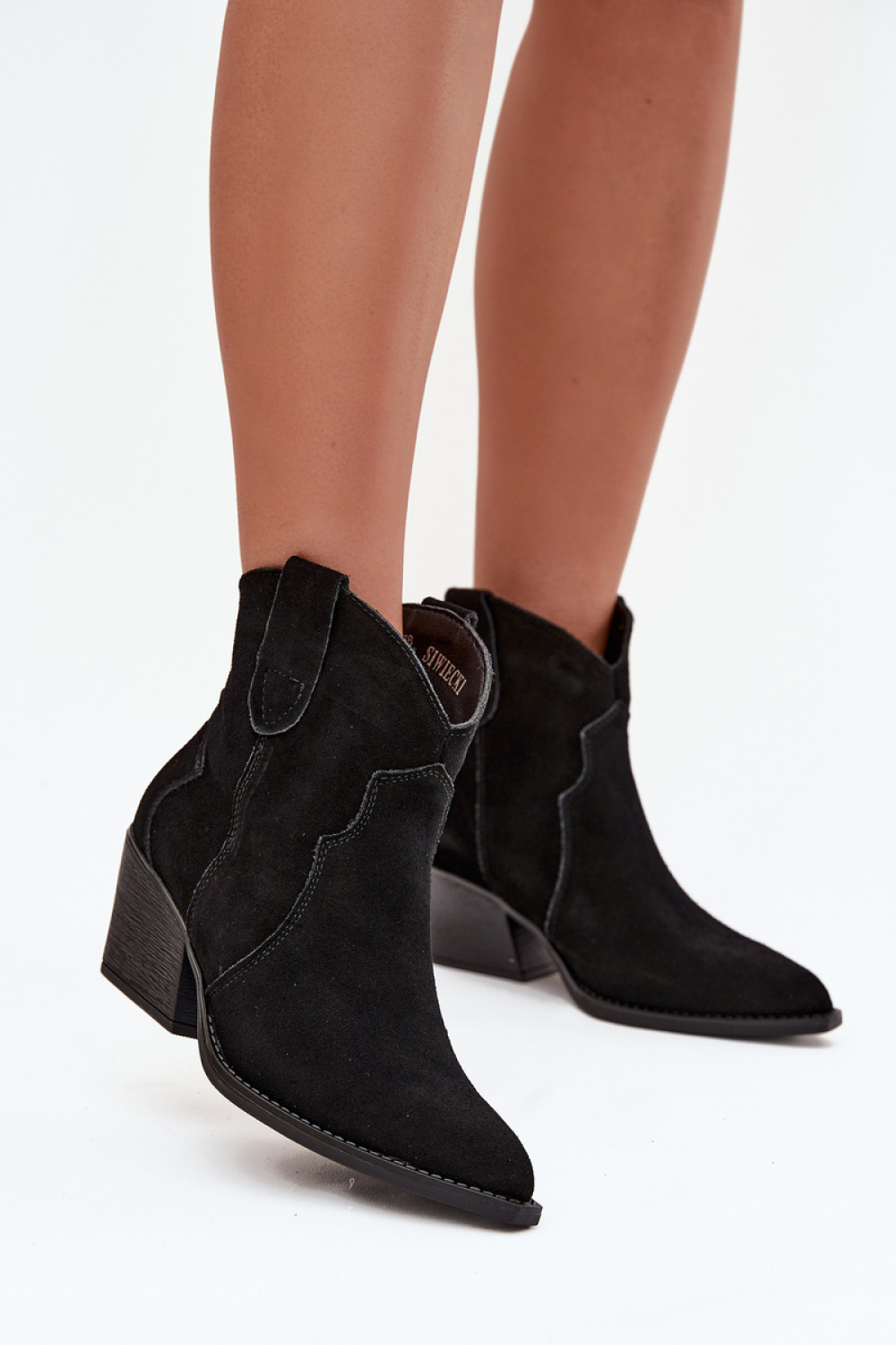 Laarsjes met hoge hak model 219125 Step in style