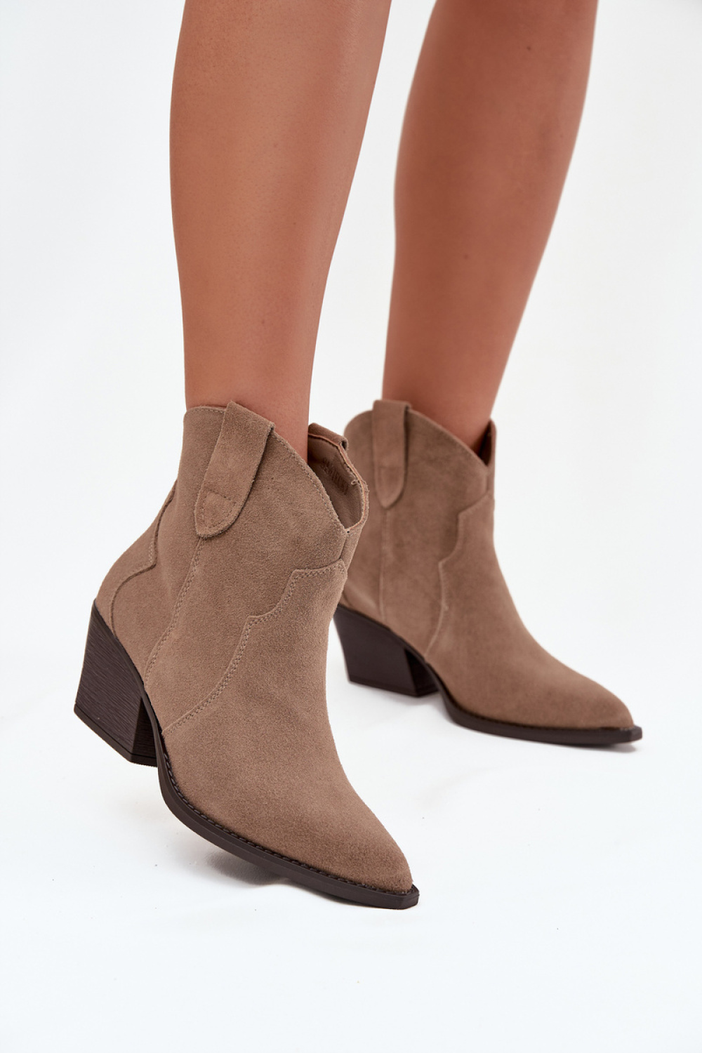 Laarsjes met hoge hak model 219127 Step in style