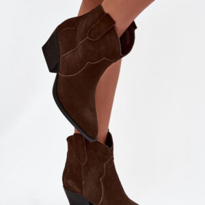 Laarsjes met hoge hak model 219128 Step in style