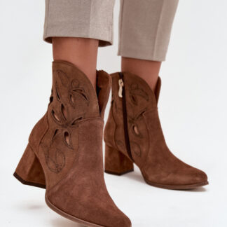 Laarsjes met hoge hak model 219132 Step in style