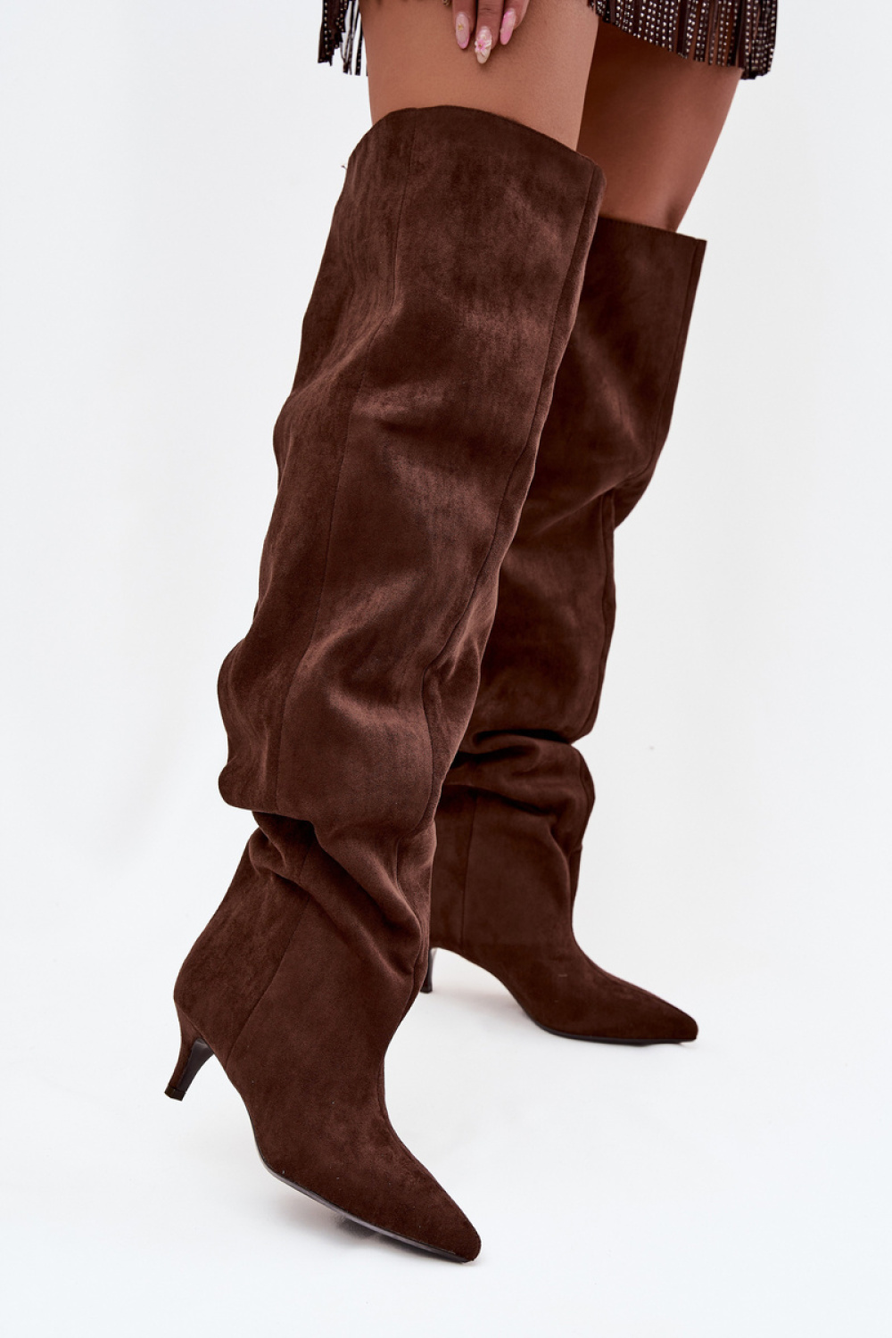 Laarzen met hoge hakken model 219135 Step in style