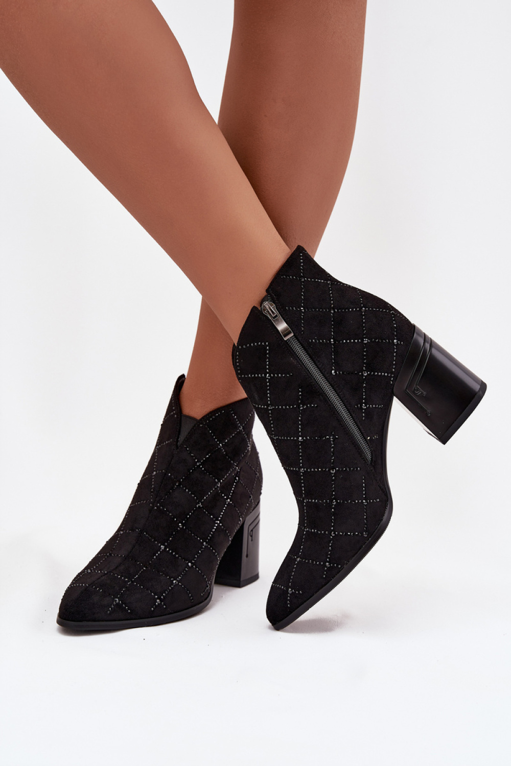 Laarsjes met hoge hak model 219270 Step in style