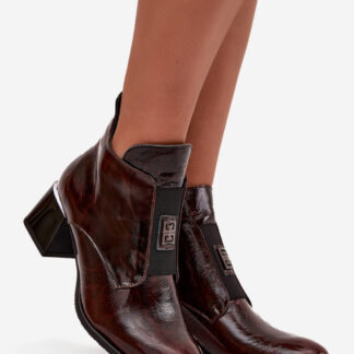 Laarsjes met hoge hak model 219404 Step in style