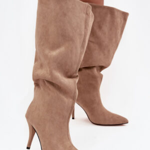 Laarzen met hoge hakken model 219854 Step in style