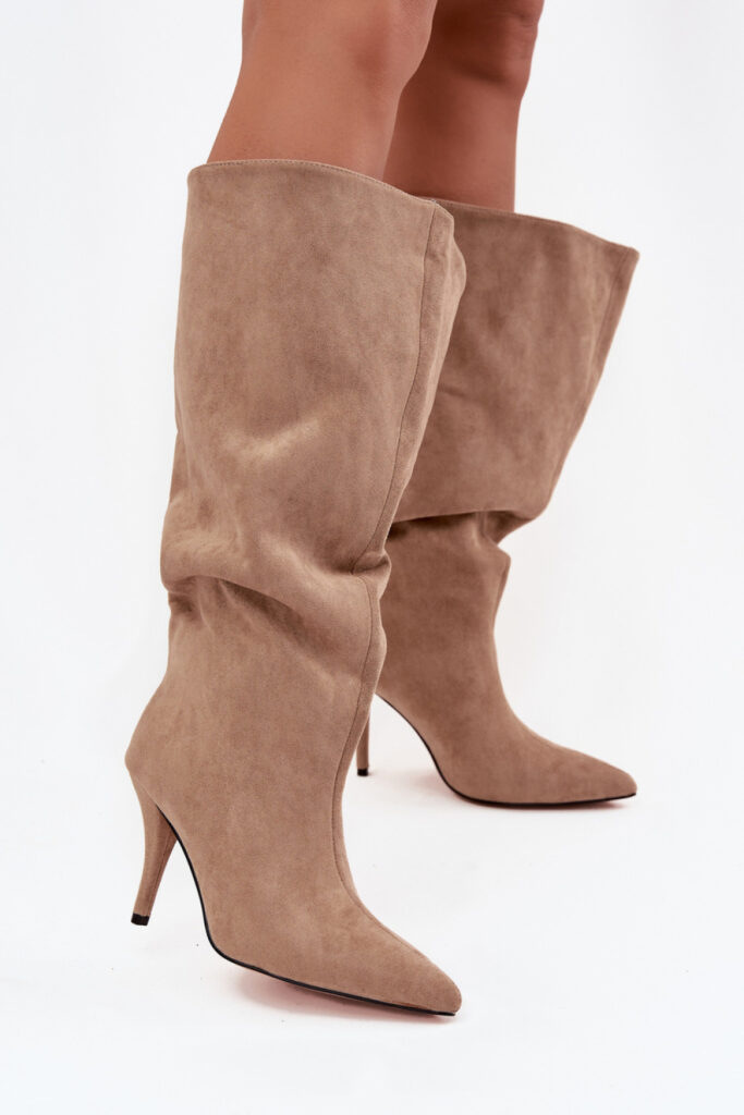 Laarzen met hoge hakken model 219854 Step in style
