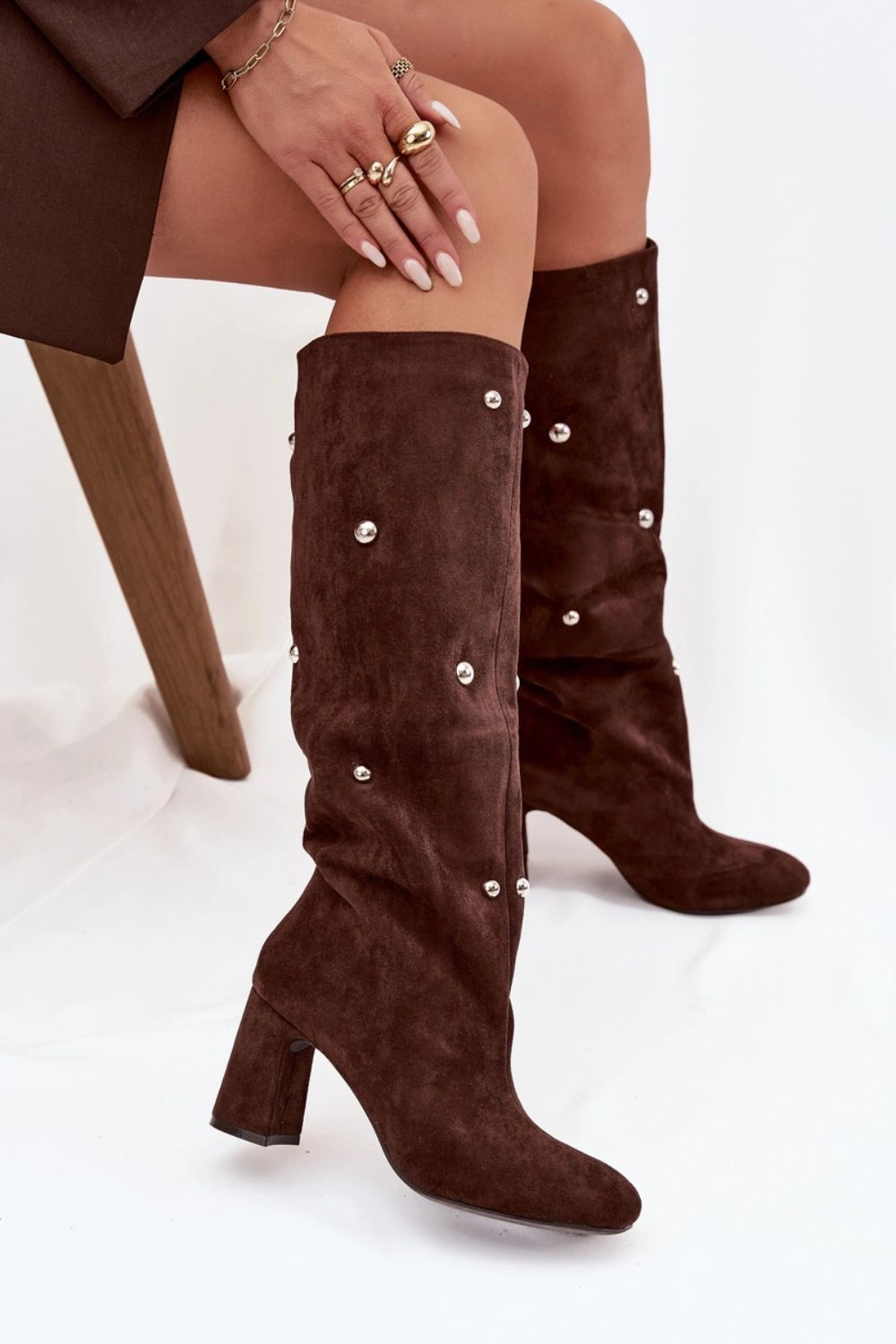 Laarzen met hoge hakken model 219863 Step in style - Afbeelding 3