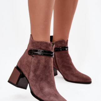 Laarsjes met hoge hak model 220198 Step in style