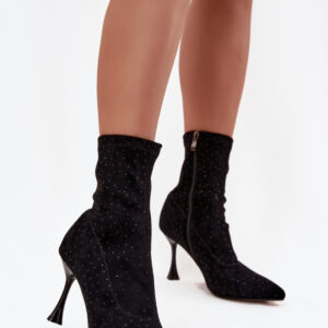 Laarsjes met hoge hak model 220204 Step in style