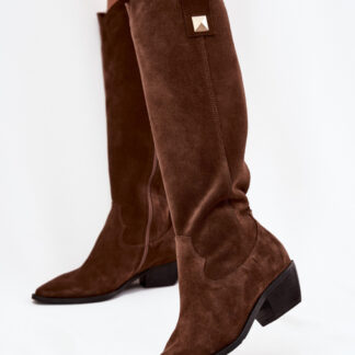 Laarzen met hoge hakken model 220208 Step in style