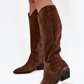 Laarzen met hoge hakken model 220211 Step in style