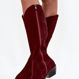 Laarzen met hoge hakken model 220212 Step in style