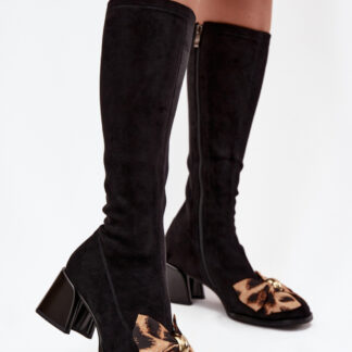Laarzen met hoge hakken model 220214 Step in style