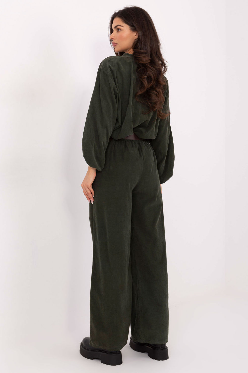 corduroy broek model 220283 Italy Moda - Afbeelding 3